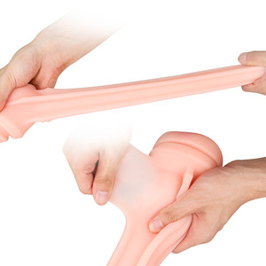 Servicio OEM, Juguete Sexual Realista, Masturbador Masculino Manual Reutilizable, Copa Masturbadora de Silicona para Hombres - Product Image 2