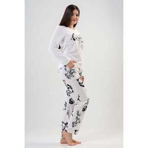 ชุดนอนแขนยาวผ้าฟลีซสำหรับผู้หญิง คอกลม มีกระเป๋าทรงรี สามารถสกรีนโลโก้ได้ เอวยางยืด ใส่สบาย ระบายอากาศได้ดี - Product Image 3