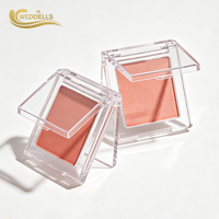 Poudre de blush fine pressée avec une texture soyeuse et un fini naturel pour le maquillage quotidien, vente en gros de cosmétiques OEM ODM