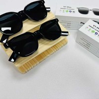 Lunettes intelligentes V1 Pro à succès transfrontalier pour appels audio sans fil, lunettes de soleil IA avec verres polarisés