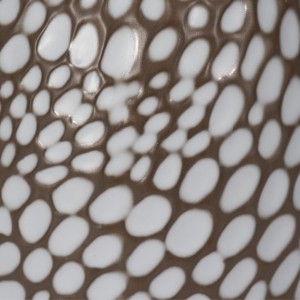 Vaso in ceramica moderno con motivo a pois per l'arredamento del soggiorno, vaso chic per fiori - Product Image 4
