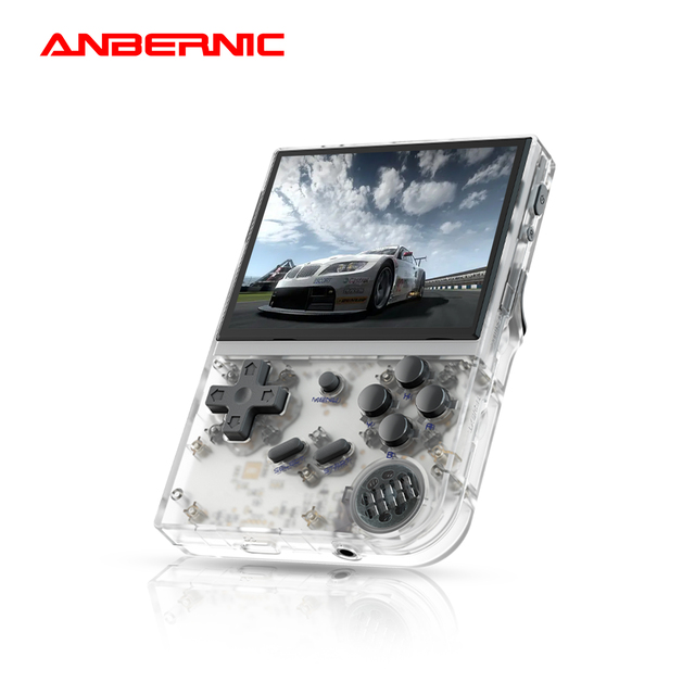 Garlic OS Dual System Portable Mini Retro Video Game Console Handheld Game Player 2600 MAh Anbernic RG35XX