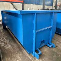 Conteneur à déchets Q235 sur mesure, fourni par l'usine, utilisé pour le traitement des déchets industriels