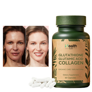 Cápsulas Blanqueadoras de Glutatión 1000mg OEM al por Mayor, Glutatión Reducido, Mezcla de Vitamina C y Colágeno, Fábrica de Marca Privada - Product Image 1
