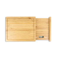 Balance de cuisine numérique intelligente en bambou 28 cm, 5 kg/1 g, antidérapante, arrêt automatique, étanche, lb/oz/g
