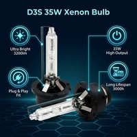 Ampoule Xénon HID D1S 12V 35W Kit de phares de voiture Ampoule halogène Phare LED D2K pour voiture