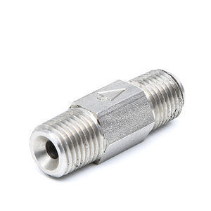 Válvula de Retención Unidireccional Hidráulica de Acero al Carbono DIF, Nueva, de 1/4'', 3/8'' y 1/2'', Válvula de Retención de Una Vía - Product Image 2