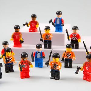 Wholesale Creative DIY Character <strong>Building</strong> <strong>Blocks</strong> <strong>for</strong> Children's Educational Toys and Gifts - Product Image 2