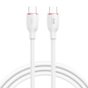 Miccell PD 60W loại C Cáp sạc nhanh Silicone Tipo C một Tipo C Cáp sạc nhanh cho Samsung Note 10 - Product Image 1