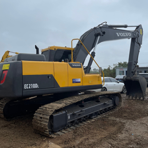 รถขุดไฮดรอลิก Volvo EC210DL มือสอง ขนาด 21 ตัน แบบตีนตะขาบ พร้อมเครื่องยนต์ Volvo Deutz สภาพดี - Product Image 1
