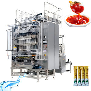 Machine d'emballage liquide automatique multi-voies, machine d'emballage multi-lignes pour sachets de <span class=keywords><strong>mayonnaise</strong></span> et sauces à tremper - Product Image 1