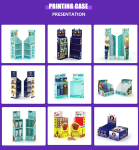 超市零售批发促销展示架，以巧克力零食方便面和落地式设计为特色 - Product Image 6