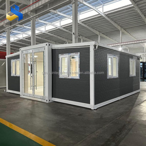 <span class=keywords><strong>Villa</strong></span> préfabriquée de luxe extensible de 20 pieds, 3 chambres, transformable en maison-conteneur pour hôtels, fabriquée à partir de panneaux sandwich en acier - Product Image 6