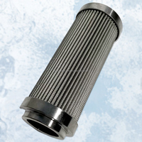 Cartouche filtrante ondulée en acier inoxydable 316, filtre plissé en maille métallique, séparateur de liquides, tube de séparation