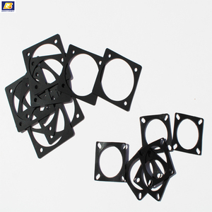 Junta de material de protección EMI de goma conductora de alta calidad con tamaño y forma no estándar e irregular - Product Image 4