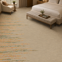 Tapis tissé Axminster pour chambre d'hôtel 5 étoiles, tapis de chambre d'hôtel
