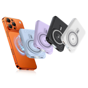 <span class=keywords><strong>Batterie</strong></span> <span class=keywords><strong>externe</strong></span> magnétique personnalisée avec logo, chargeur sans fil magnétique 10000 mAh pour <span class=keywords><strong>iPhone</strong></span> 15/16/17 Pro Max, Mini, <span class=keywords><strong>batterie</strong></span> <span class=keywords><strong>externe</strong></span> mobile - Product Image 5