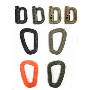 Mosquetão de escalada em plástico da forma d, 9cm - Product Image 2