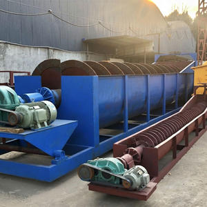 Máquina de Lavado de Arena de Doble Espiral de Alta Capacidad con Motor AC, Fabricada en China, Equipo Eficiente para Limpieza de Grava - Product Image 5