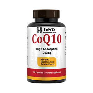 Complément alimentaire Coenzyme Q10 en poudre en vrac, capsules molles CoQ-10 pour adultes, marque privée ODM/OEM - Product Image 1