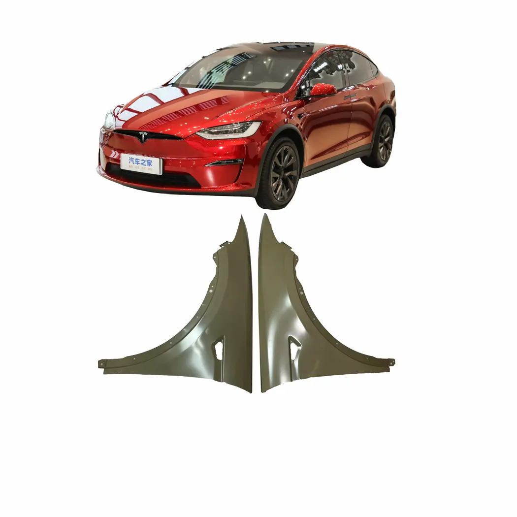 Aile auto-y pour Tesla Model X assemblage de garde-boue avant 2021 2022 2023 garde-boue Assy Oem 1069532-10-a 1069532-01-a