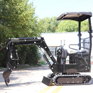 Mini-excavatrice sur chenilles compacte 1T 2T à moteur hydraulique contrôlé par PLC, haute efficacité, certifiée CE, garantie 1 an KOOP - Product Image 1