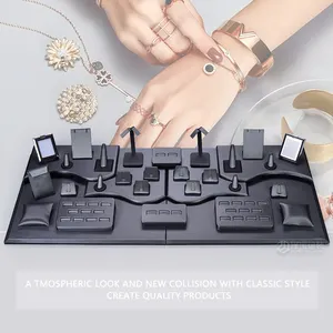 Zebo tùy chỉnh vòng nón Vòng cổ đứng trang sức nhẫn bông tai trang sức tổ chức trang sức hiển thị đứng Bộ - Product Image 2