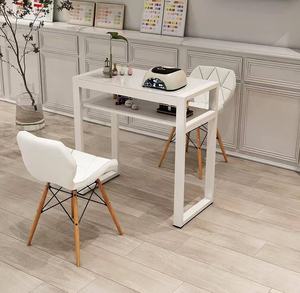 Table de manucure en verre pour salon, simple et double, pour hôtel, restaurant, salle à manger, salle de bain, à <span class=keywords><strong>prix</strong></span> avantageux - Product Image 4