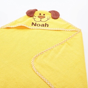Poncho de plage pour bébé brodé sur mesure et à prix abordables couvertures à capuche pour bébé <span class=keywords><strong>serviette</strong></span> de douche portable pour bébé - Product Image 5