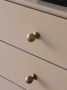 Vintage Segmented Bar Pulls Antique Brass Furniture Cabinet Handles for Wardrobe Kitchen Cabinet Drawer - Product Image 4