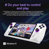 Console de jeu portable AS US ROG Ally, PC portable avec Windows 11, écran 7'' FHD, 512 Go, AMD Ryzen Z1, DDR5 16 Go de RAM, carte graphique Radeon Navi 3