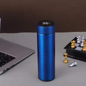 Custom Logo 500ml Gift Cup Smart Thermos Cup Intelligent LED Temperature Display Stainless Steel Vacuum <strong>Flask</strong> Bottle - Product Image 2