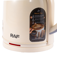 RAF 2L Acier Inoxydable Chauffage Rapide Double Couche Chaudière À Eau Électrique Théière Bouilloire Électrique