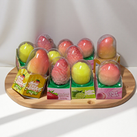 Helados de Chocolate con Leche en Forma de Fruta 3D, Mango, Lima y Fresa, en Caja de 75g, ¡Gran Venta!