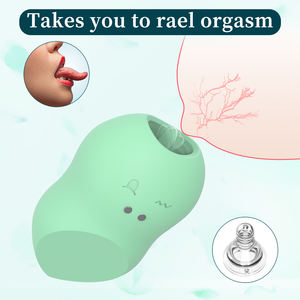 Vibromasseur de léchage de langue portable Jolly Space pour jouet sexuel en forme d'oeuf pour stimulation anale du mamelon clitoridien pour la bouche du sein <span class=keywords><strong>Anus</strong></span> - Product Image 3