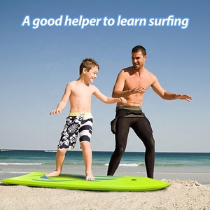 Bodyboard de Playa para Niños y Adultos con Núcleo de EPS y Cubierta de XPE, Bodyboard de EPS con Correa para Aguas Oceánicas TS0069 - Product Image 2