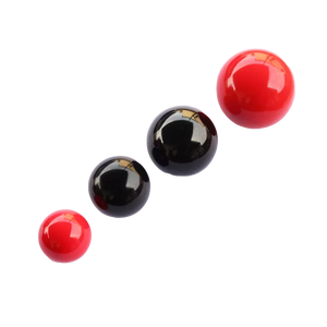 Poignée en bakélite, poignées rondes, matériel rotatif, boutons de levier à bille en plastique noir solide pour machines-outils - Product Image 5