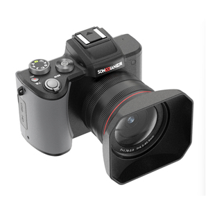 Cámara Digital CMOS 8K Mejorada con Parabóxos, Enfoque Automático, Sin Espejo, Lentes Duales Delanteras/Traseras 5K/HD, Flash, Pantalla Táctil, Profesional - Product Image 1