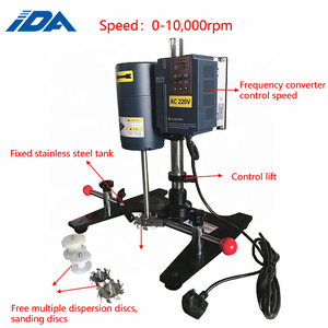 Máquina De Dispersão De Tinta De Laboratório Cola Pigmento Dispersor Resina Corantes Máquina De Mistura Para Laboratório De Teste Misturador Químico Pequeno - Product Image 6