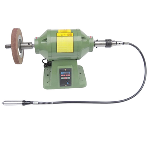 Macchina per Lucidatura a Tavolo con Velocità Regolabile, Lucidatrice per Legno, Metallo, Pelle e Tessuti - Product Image 4