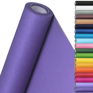 Large <b>PE</b> Coated Recyclable Kraft Paper Long Reel Whole Roll Industrial Wrapping Paper Custom Logo Options for <b>Shoes</b> Clothing - Product Image 3