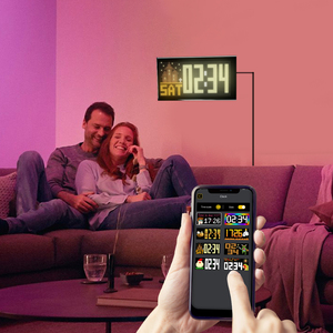 Écran d'affichage LED pour voiture avec animation de texte défilant, panneau matriciel LED contrôlé par application pour camion 13,66*7,87 pouces - Product Image 2