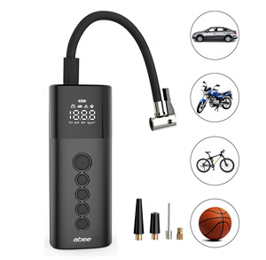 Abee pompe intelligente gonfleur automatique de pneu 15L/Min efficacité de gonflage 6000mAh batterie 0-150 PSI outil d'urgence - Product Image 4