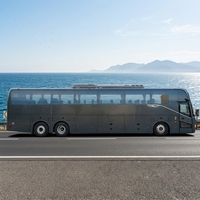 Autocar de tourisme neuf de 14 m, électrique automatique, 50 places, luxe, conduite à gauche, avec toilettes, diesel personnalisé, 65-80 places, nouveau bus de tourisme