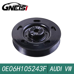 بكرة عمود المرفق لسيارات أودي Q5 A3 S3 A4 S4 A5 S5 2008-2019 وفولكس فاجن ماجوتان جولف تيجوان 2007-2014 06H105243F 06H105243F 06K105243K - Product Image 2