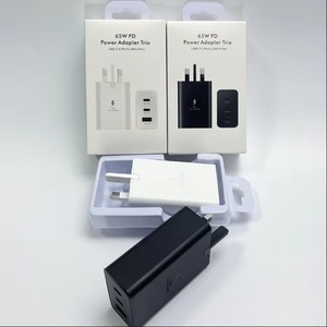 อะแดปเตอร์ชาร์จเร็ว 65W Type-C หลายพอร์ต หัวปลั๊กแบบ UK EU US ใช้ได้ทั่วโลก รองรับ Samsung S22 S23 S24 S25 - Product Image 4