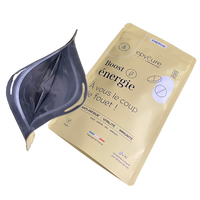 Sachet refermable en Mylar de 3,5 g avec fenêtre, imprimé en héliogravure, qualité alimentaire, certifié ISO9001, pour aliments pour animaux, emballage alimentaire personnalisé avec logo