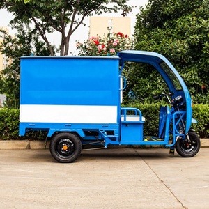 Triciclo Eléctrico Personalizado de 48V 60V con Cabina, Vehículo de Transporte Eléctrico - Product Image 5