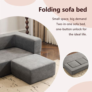 Sofá Cama Convertible Enrollable Comprimido 2026, el Más Vendido, para Sala de Estar, Diseño Contemporáneo, Ecológico, Sin Ensamblaje, DDP - Product Image 4