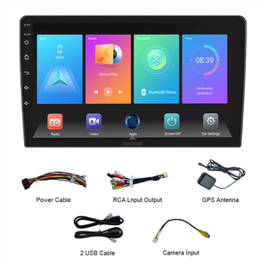 Phổ 2 DIN 9 inch 4 + 4 core tốc độ nhanh Android đầu đơn vị xe chơi <span class=keywords><strong>GPS</strong></span> <span class=keywords><strong>Wifi</strong></span> đôi DIN xe Stereo đài phát thanh xe DVD Player - Product Image 6